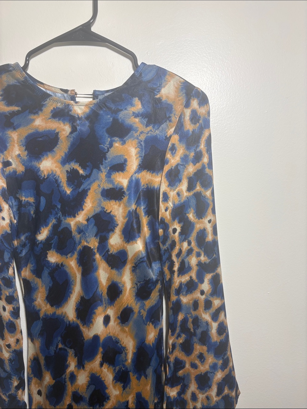 Anthropologie Leopard Print Long Sleeve Midi Dress – XXS – NWT - Picture 11 of 12